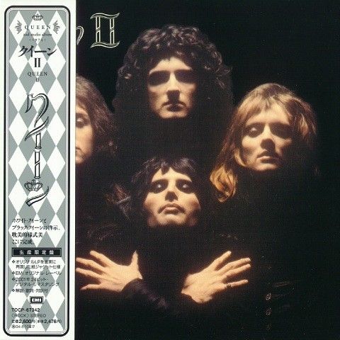 Queen - "Queen II" Japansk mini-LP-sleeve - MINT CD