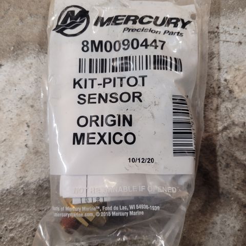 Mercury Pitot sensor kit