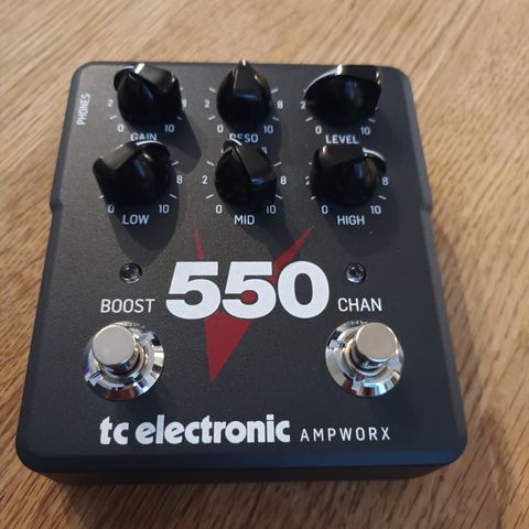 tc electronic 550 was 1900kr will take 1000kr