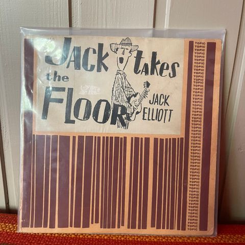 Jack Elliott - Jack takes the Floor  10" Lp