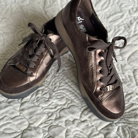 ARA High Soft / brune myke skinn sneakers / str 37/ ikke brukt