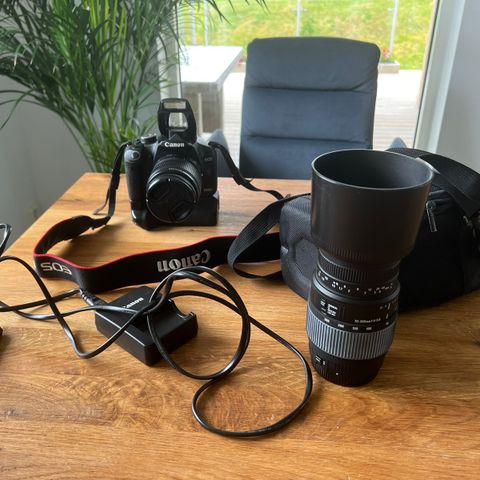 Canon 500D med Sigma DG