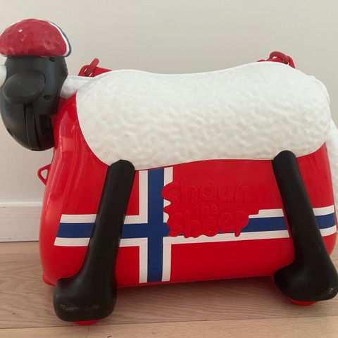 Koffert ride-on shaun the sheep