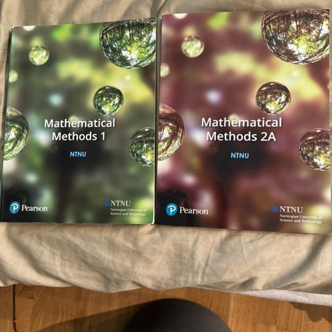 Matematiske metoder 1 og 2 NTNU
