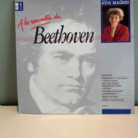 LP - plate. Beethoven