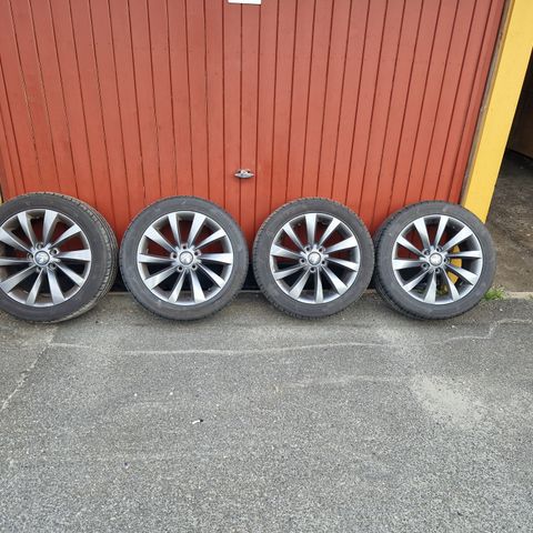 4x komplett sommerhjul PH Edition ii - Turbin 17", Roadmarch 245/45ZR17