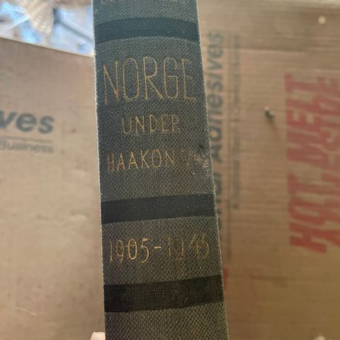 Norge under Haakon VII - faktabok