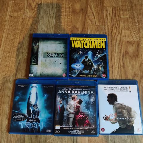 Blu-ray div filmer og box-sets