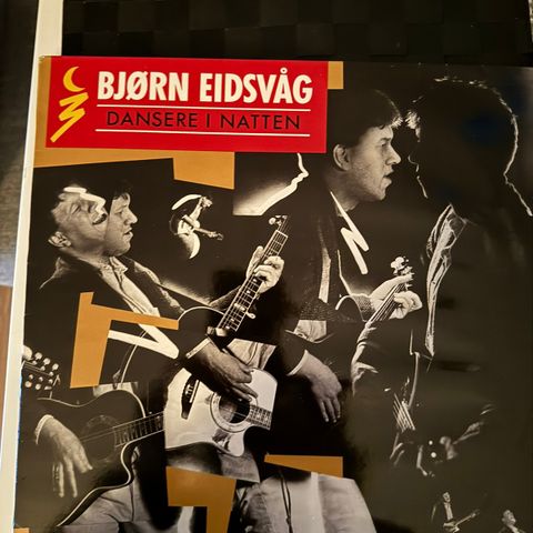 Bjørn Eidsvåg "Dansere i natten",LP 1986.