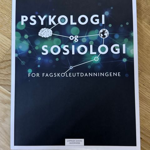 Psykologi og Sosiologi Veil.pris 539,- (Selger 300,- kr)