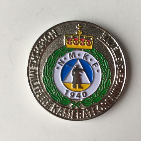 CHALLENGE COIN. NORDISKE MILITÆRE KAMERATFORENINGERS STEVNE 2019