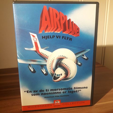 Airplane - Hjelp vi flyr (norsk tekst) 1980 film DVD