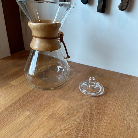 Chemex 8-kopp med glasslokk