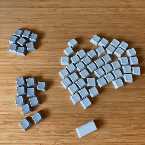 Preonic keycaps