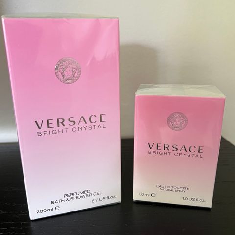 Versace Bright Crystal EdT og Bath & Shower gel