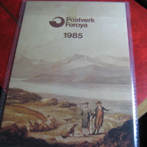 Færøyene Årssett postfrisk 1985