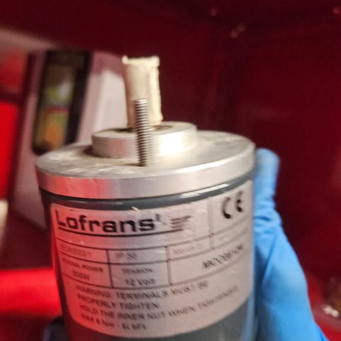 LOFRANS 500W ANKERVINSJ MOTOR