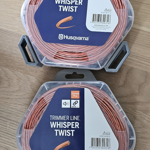 Trimmertråd Husqvarna Whisper Twist