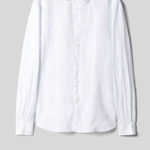 T castello linen stripe shirt