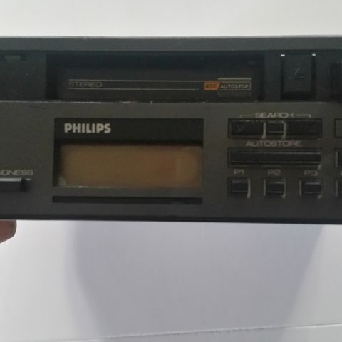 Philips 760 Radio kassettspiller 70 - 80 tall classic retro vintage veteran