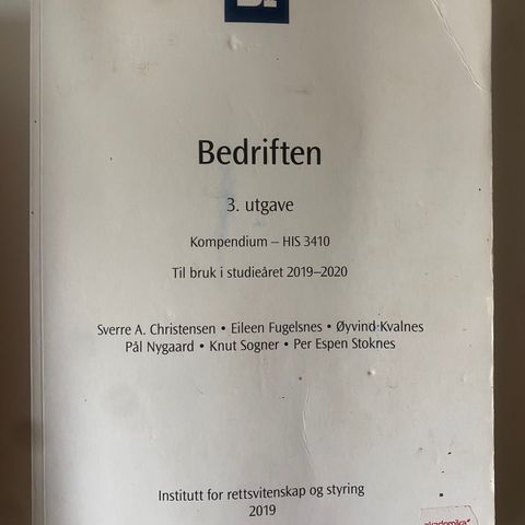 Bedriften