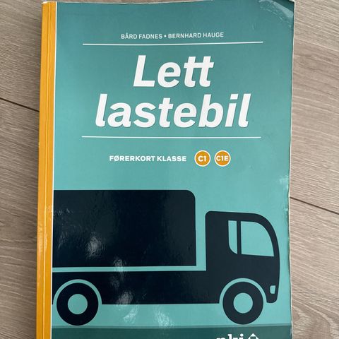 Lett Lastebil C1 og C1E bok