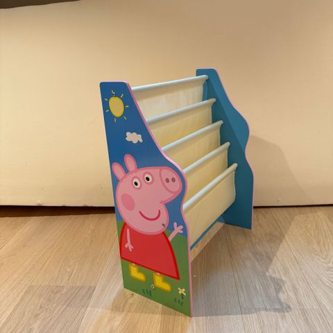 Peppa gris bokhylle