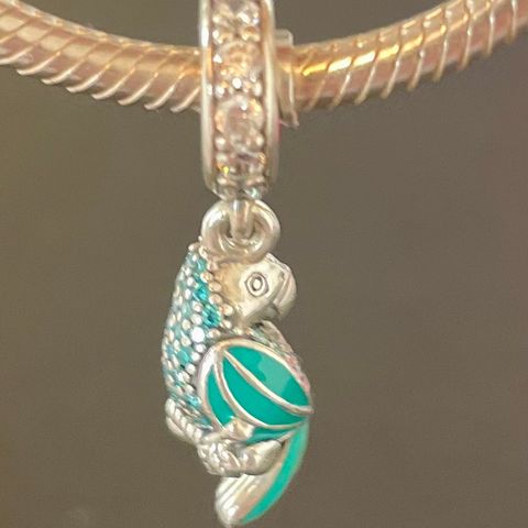 Pandora charm «Tropical Parrot» dangle