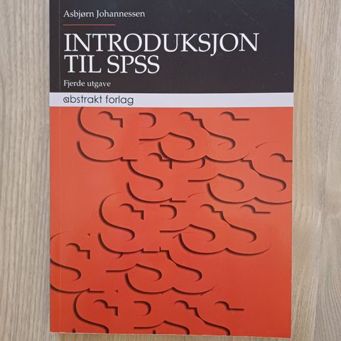 Introduksjon til SPSS