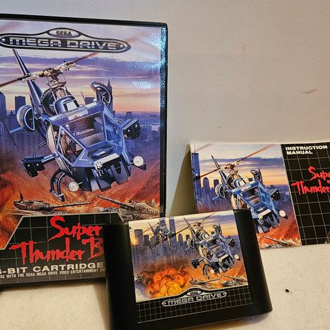 Sega Mega Drive- Super Thunder Blade (CIB)