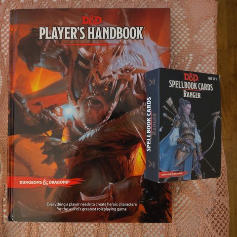 D&D Players handbook + kort