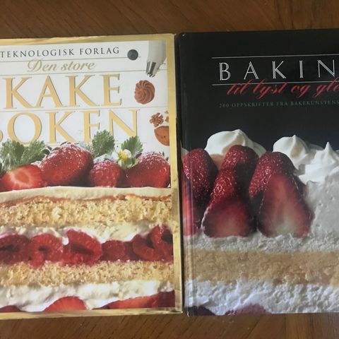 Den store Kakeboken ,  Baking til lyst og glede