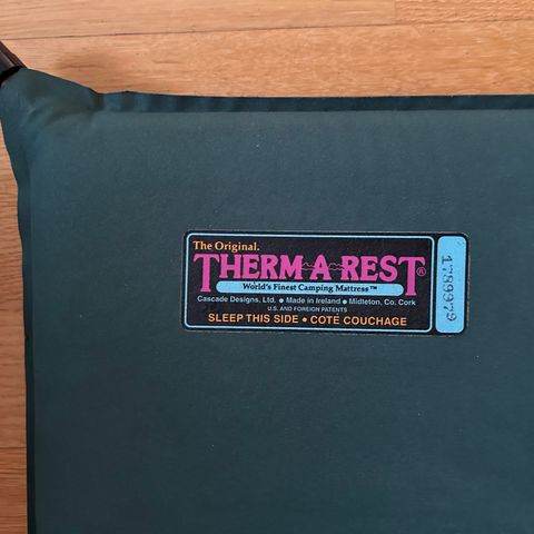 Therm A Rest - oppblåsbart liggeunderlag