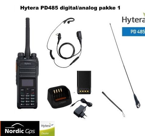 HYTERA PD485 DIGITAL / ANALOG JAKTRADIO