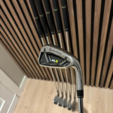 Taylormade m2 jernsett (regular stål)