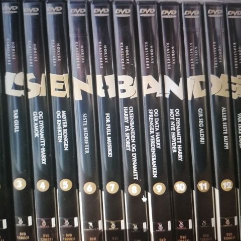 Olsenbanden komplett dvd serie