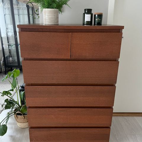 IKEA Malm Kommode 600,- RESERVERT