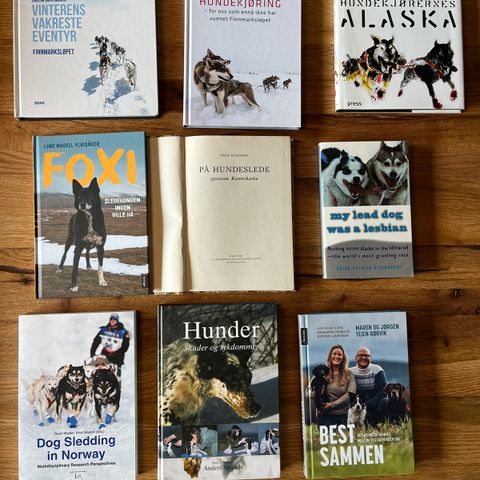 Bøker om hundekjøring / sledehund