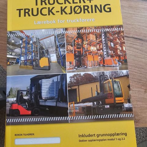 Pensumbok: Truckfører - Trucker + Truck-kjøring