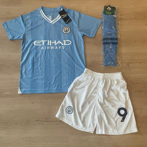 Haaland drakt Manchester City str XS