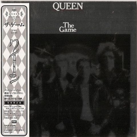 Queen - "The Game" japansk pressing i mini-LP-cover (cardboard) m/obi - MINT