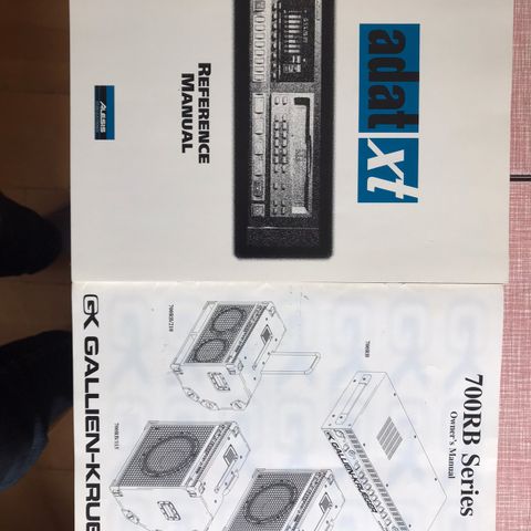 REFERENCE MANUAL Alesis Adat opptaker