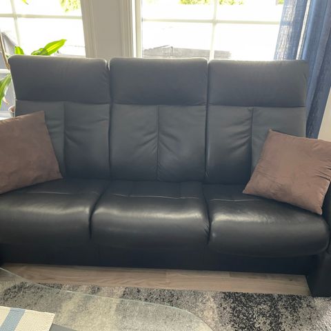 Recliner sofa 3 seter