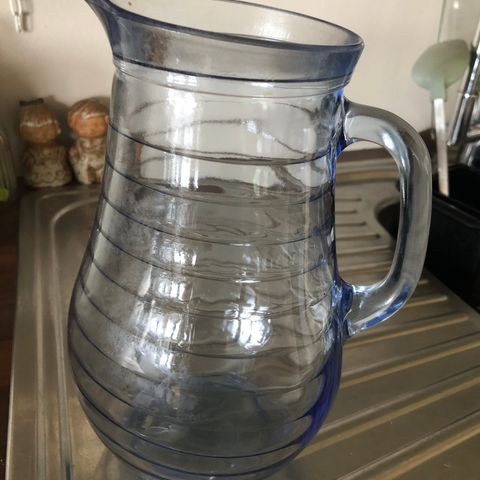 Stor glassmugge rommer 2 ltr.