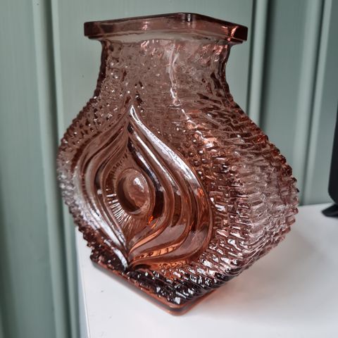 Retro Oberglas vase