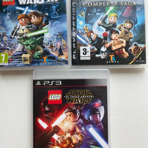 Ps3 spill STAR WARS LEGO COLLECTION barn