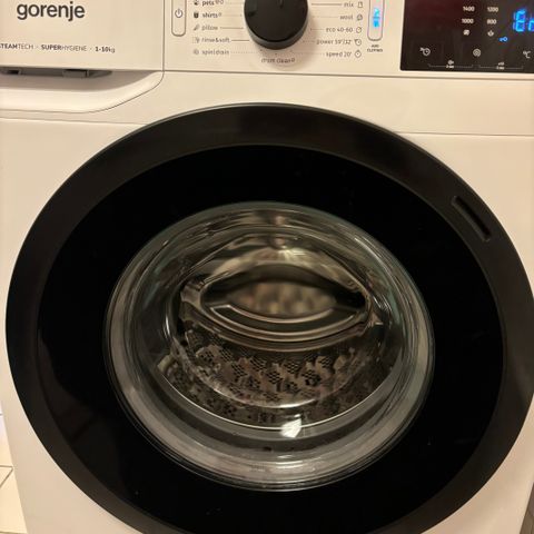 Gorenje Vaskemaskin 10kg (HELT NY)