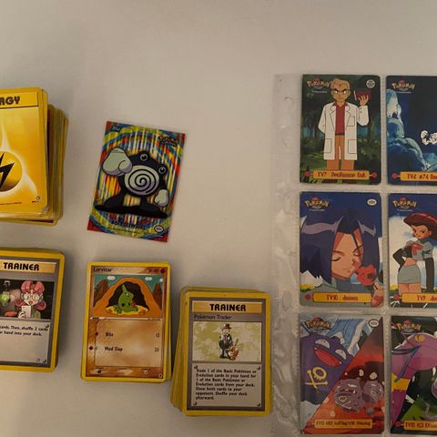 Pokemon Trainer/Energy/Pokemon/Topps Pokemon kort 95-06 selges