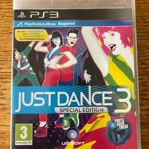 Ps3 spill JUST DANCE 3 SPECIAL EDITION Move