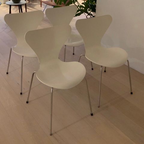4 Arne Jacobsen 7er stoler / Fritz Hansen